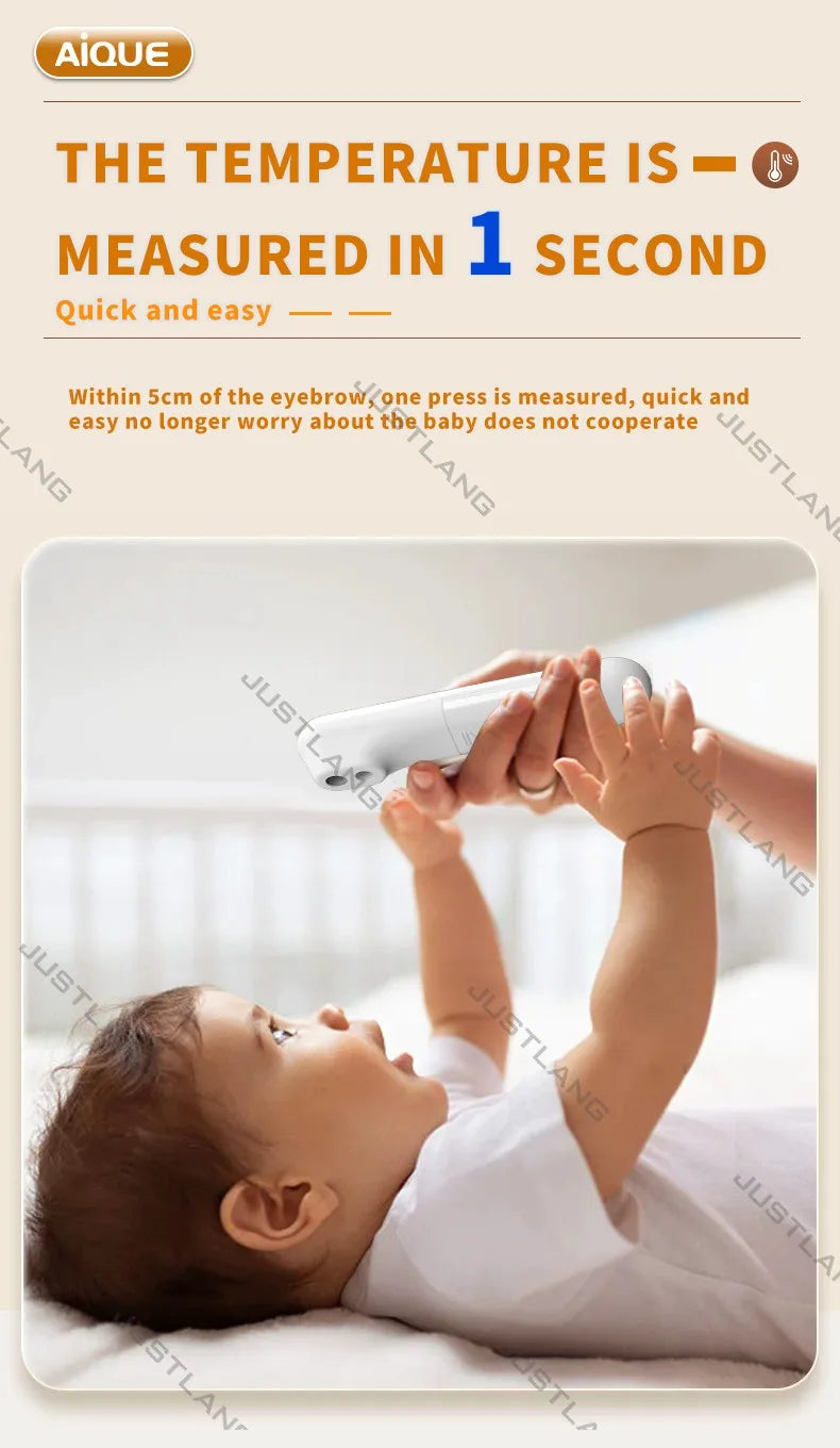 AiQUE Digital Non-Contact Thermometer Infrared Thermometer Forehead Ear medical Termometro Body Fever Baby/Adult Temperature